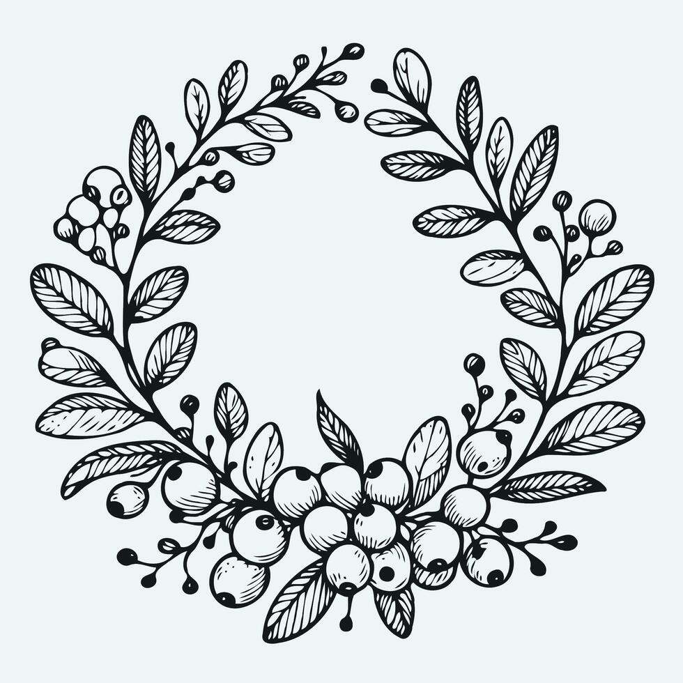 Laurel Motif, A wreath with a green leaves and a symbol for the winner of the contest. A wreath with the words olives on it vector
