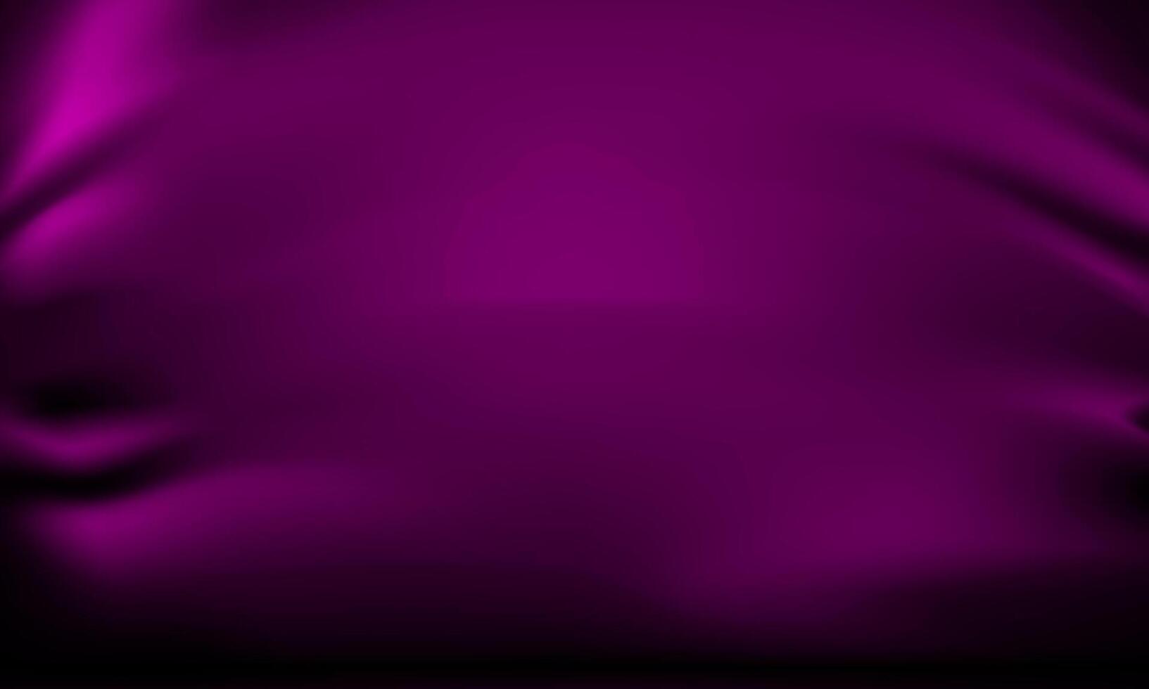 Abstract wavy liquid soft background. Gradient mesh. Dark purple saturated vivid color blend. vector