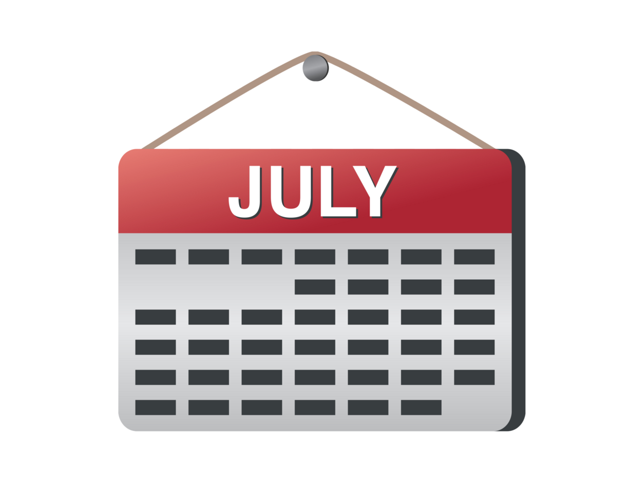 Gradient red traditional scheduled wall calendar icon for appointment, business plan, event, project png