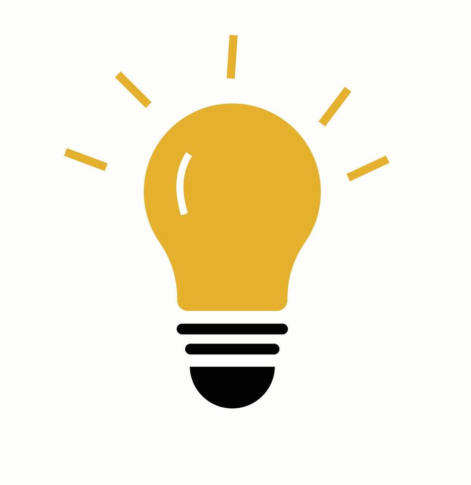 Free Download Light Bulb Icon And Graphic Resource vector