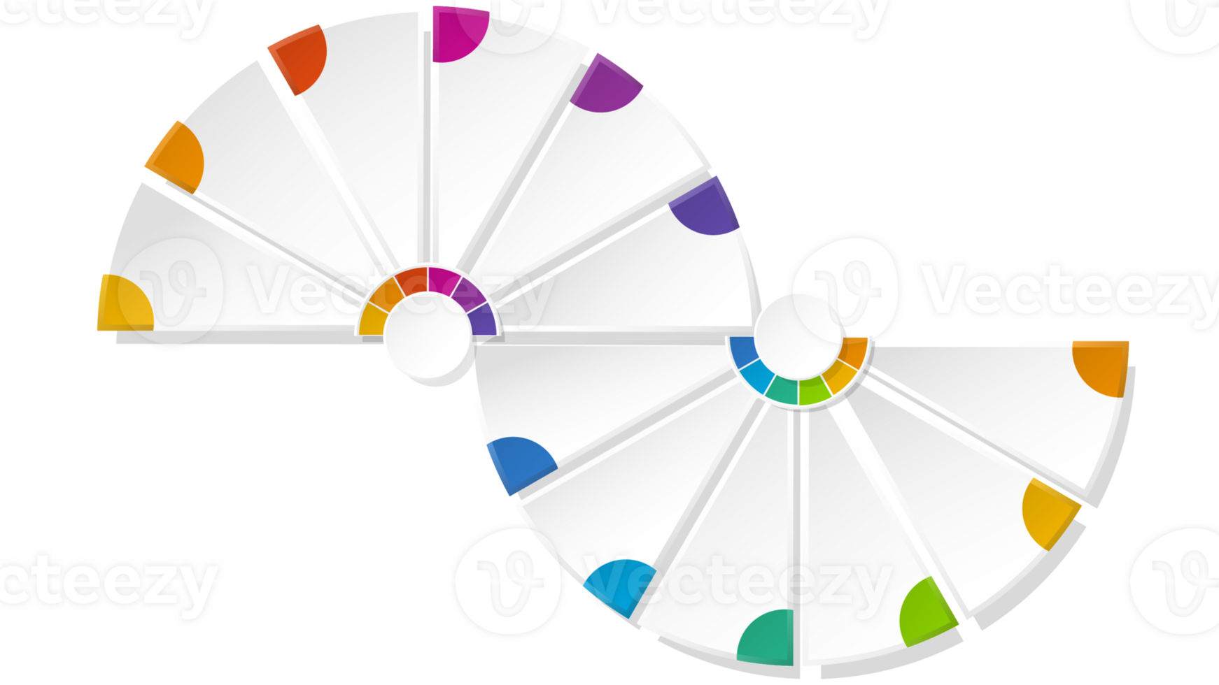 Infographic with 12 steps, process or options. png