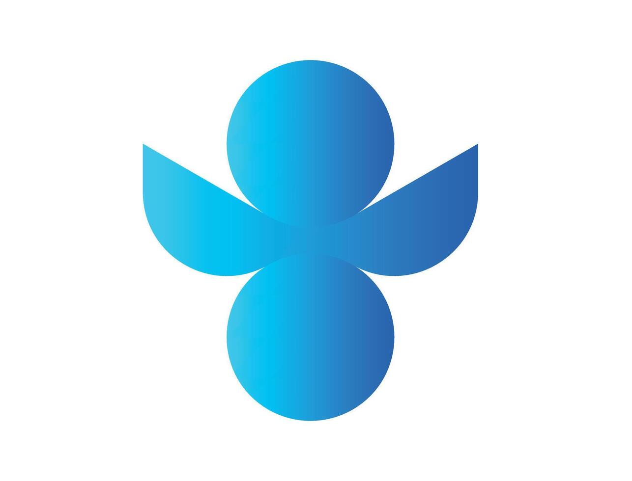 various unique logo for company. man shape vector