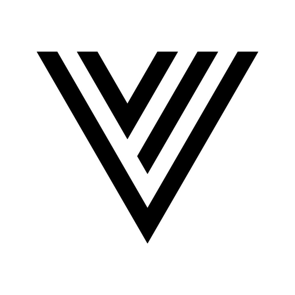 VVI letter logo. the perfect choice for businesses or brands in the creative industry vector