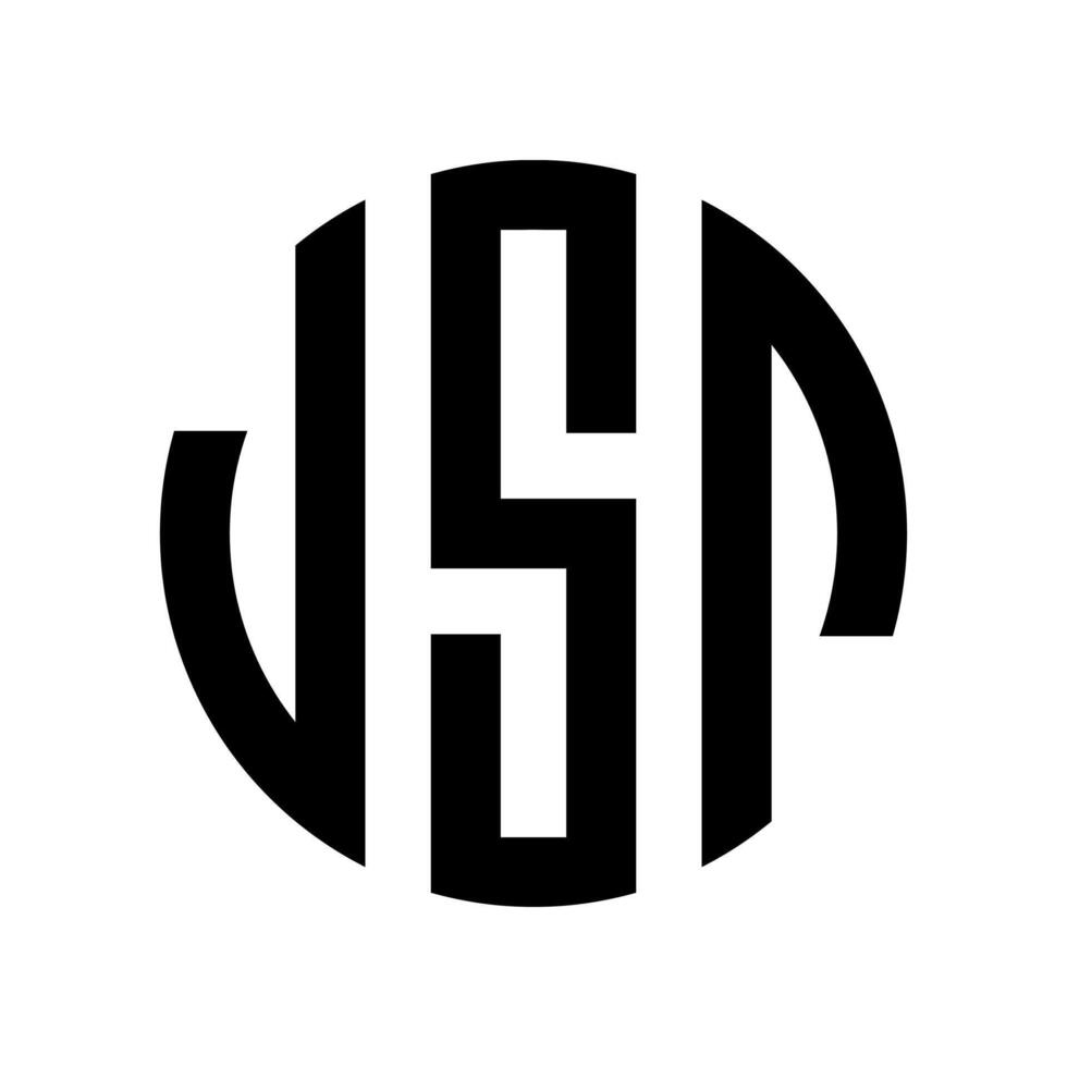 VSN monogram letter logo. with a minimalist and modern design. vector
