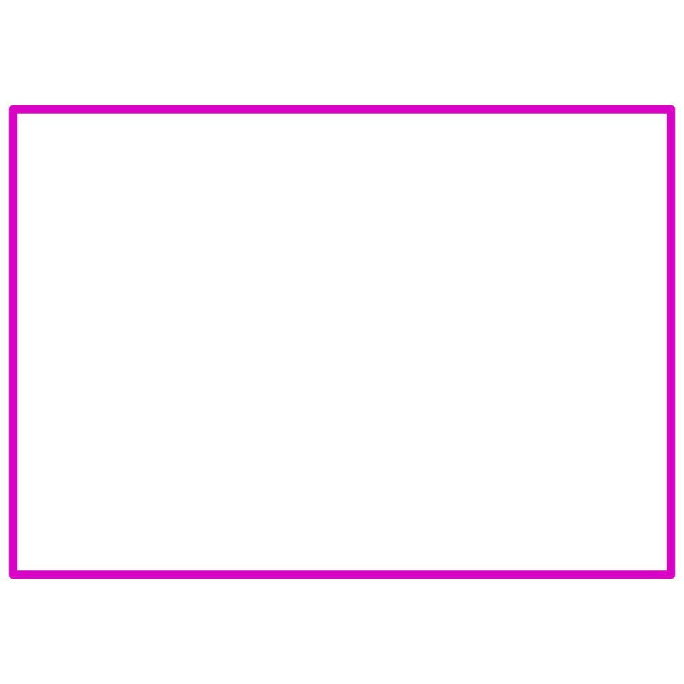 A pink square frame png