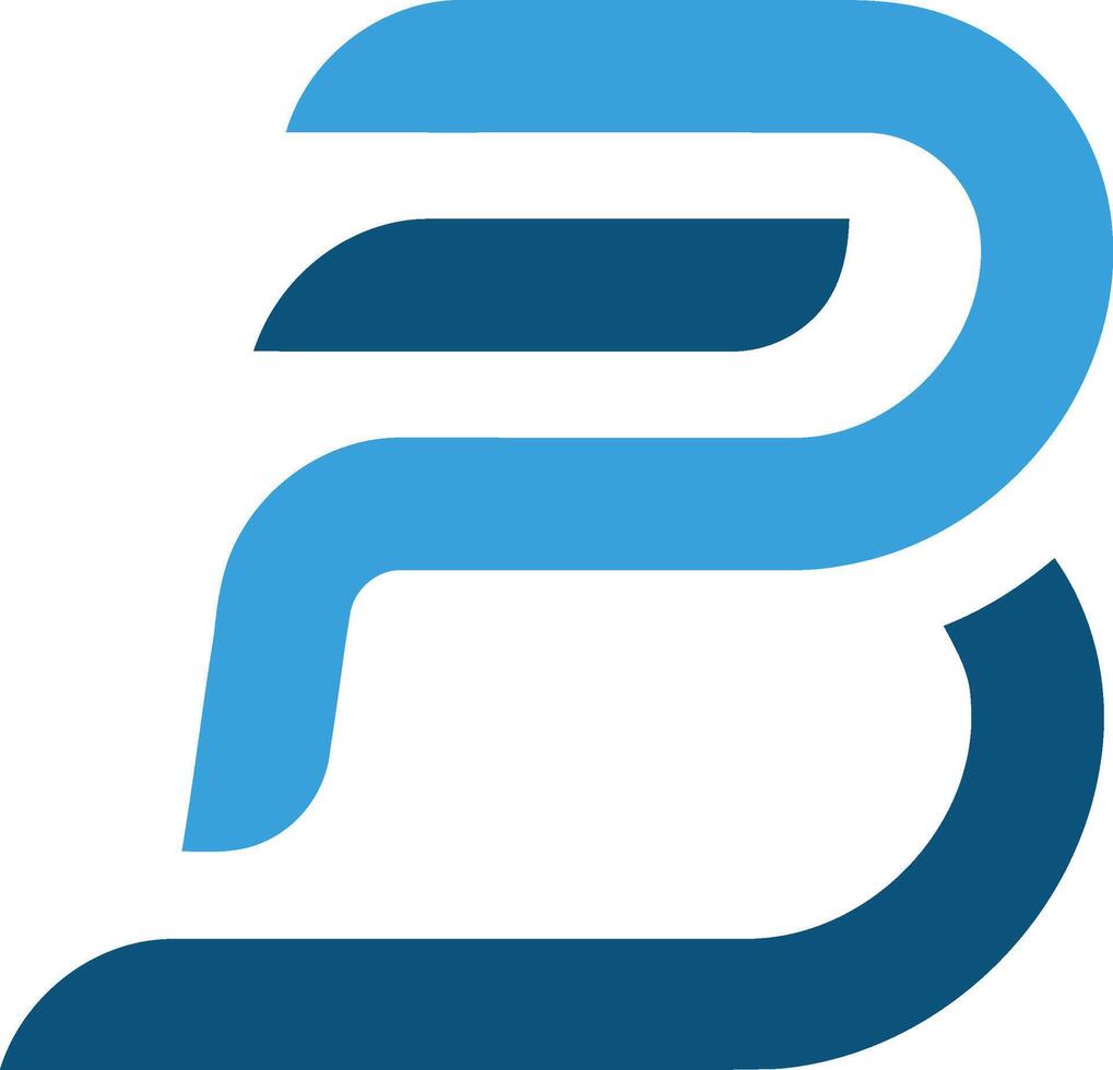 PB logo design vector