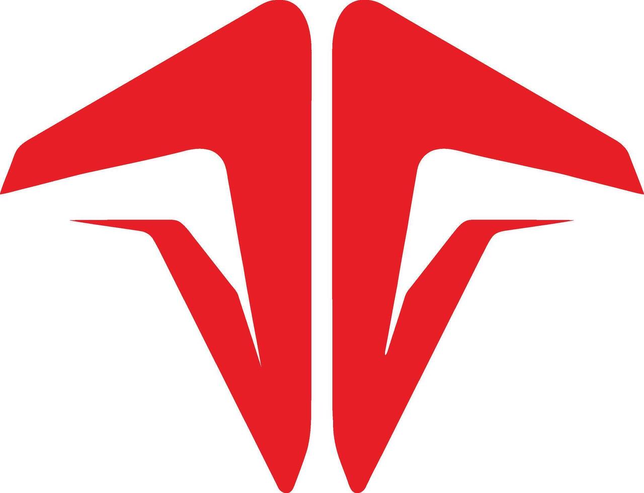t logo letter vector