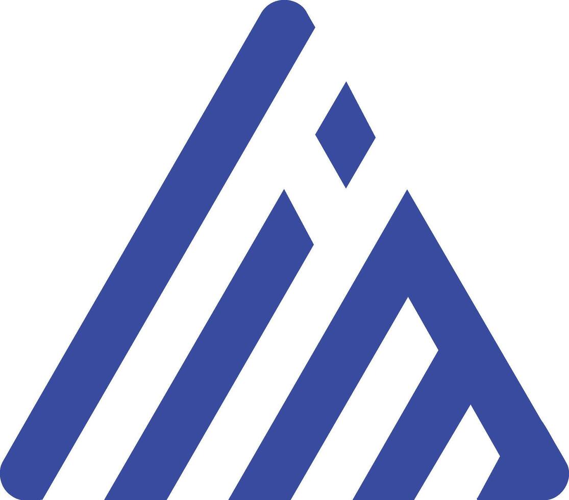aim logo design vector