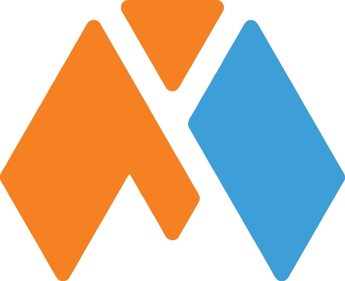 M unique Logo vector