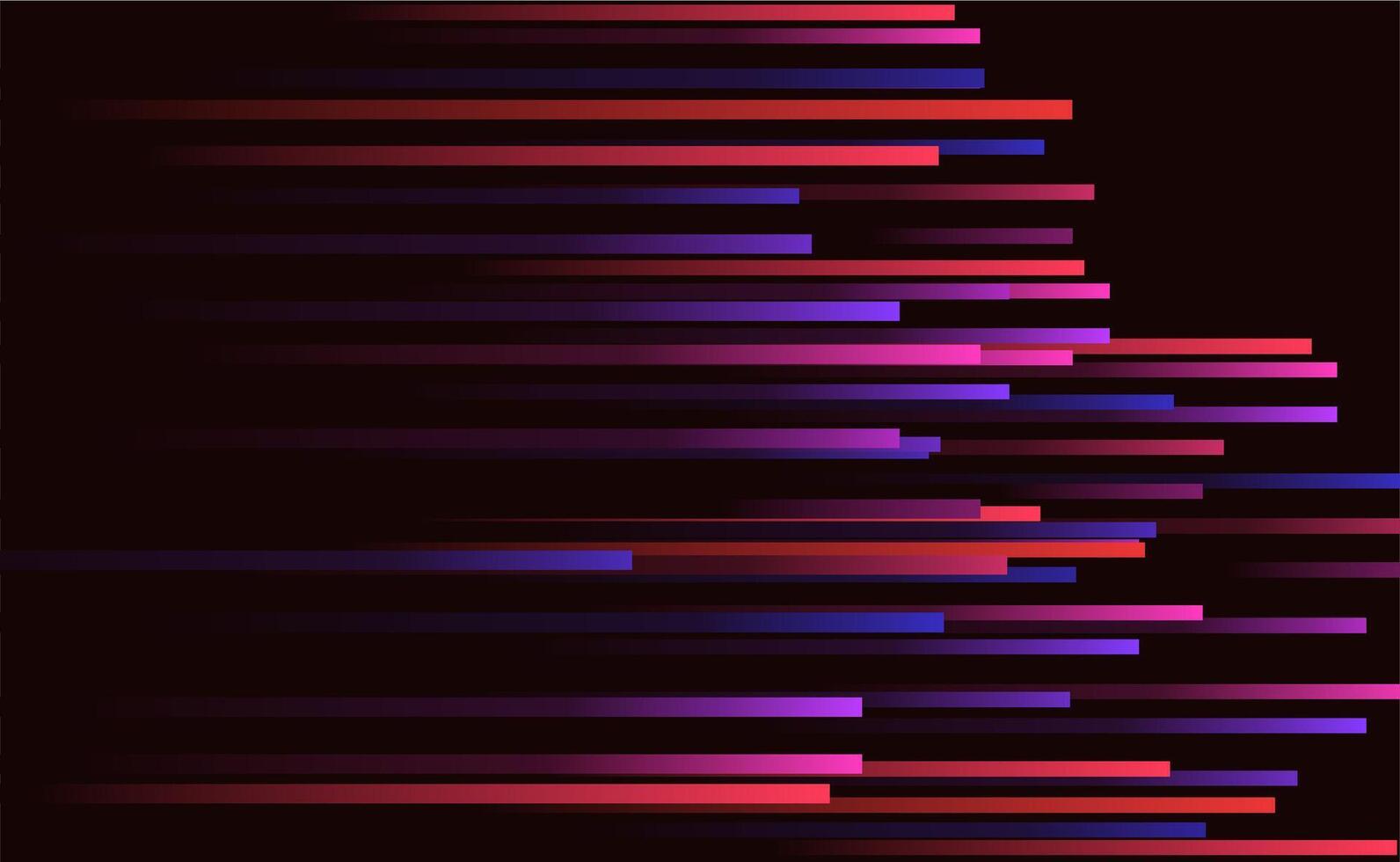 Abstract background with lines of different colors vector