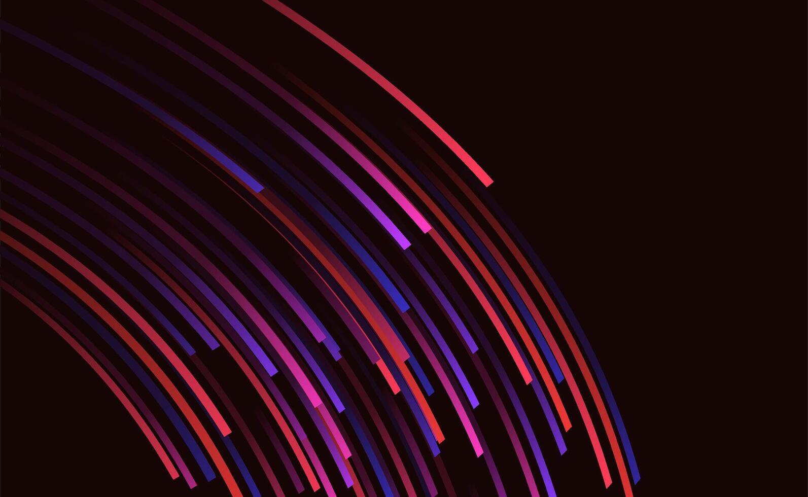 Abstract background with lines of light vector