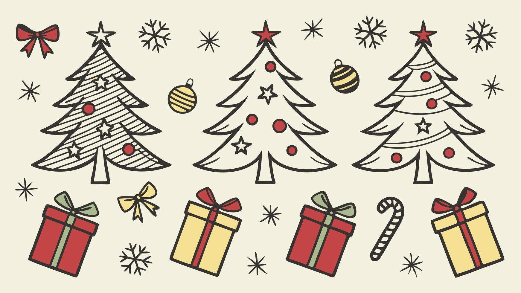 christmas celebration template design vector