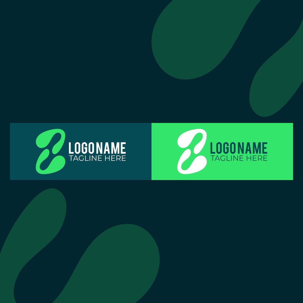 Modern Logo Design Featuring the Letter Z in a Bold, Abstract Style vector