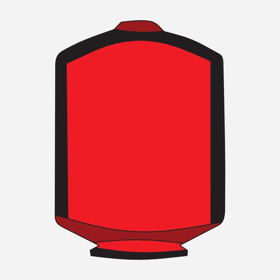 Illustration of a colored flat style water pump dynamo tube system vector