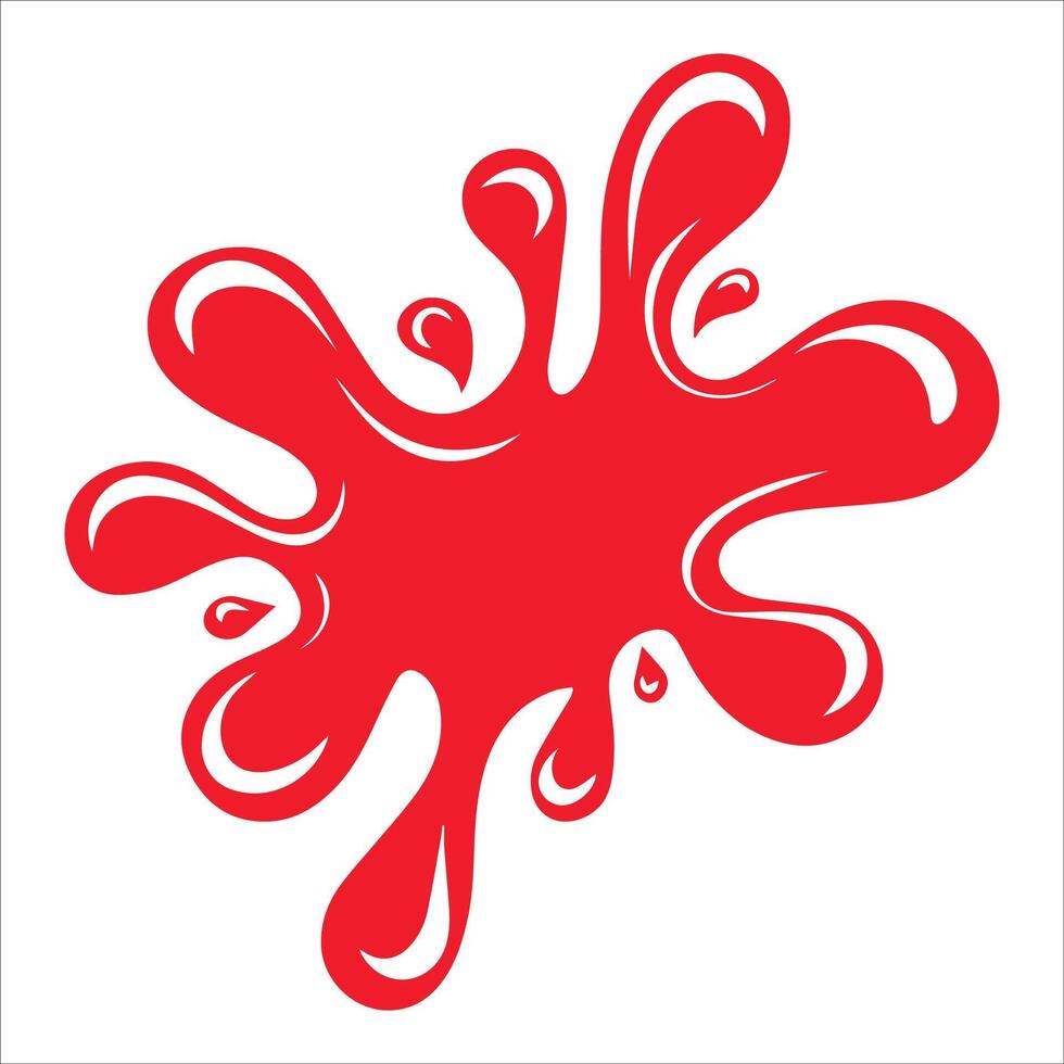 Sharp Blood Stream Design vector