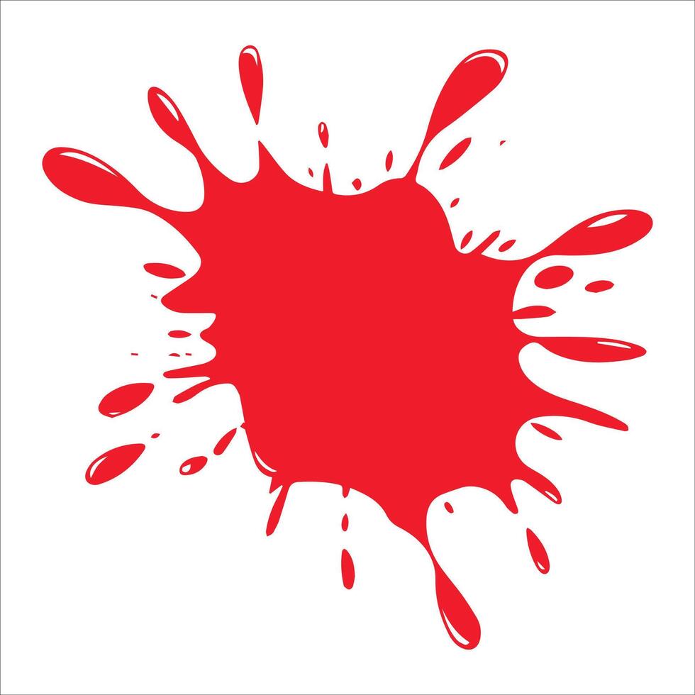 Realistic Blood Flow Artwork vector