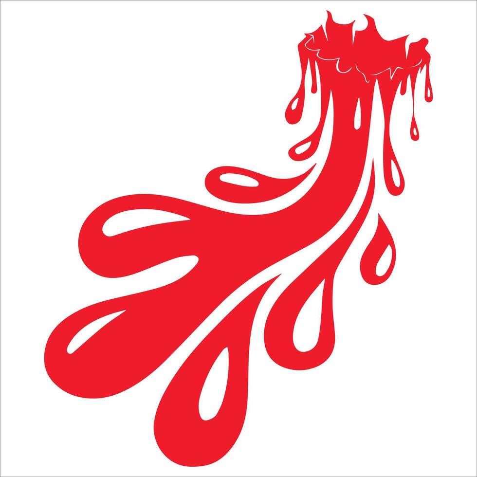 Blood Stain Icon vector