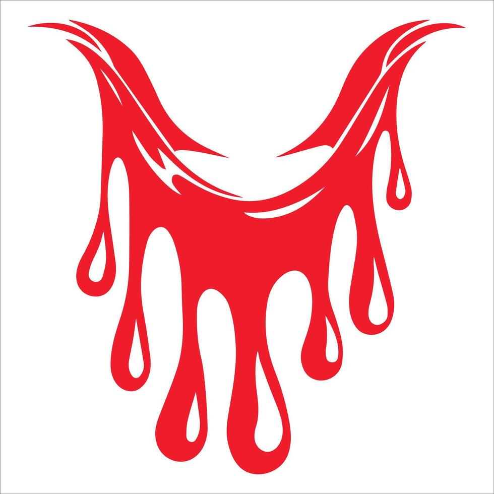 Blood Splatter Pattern vector