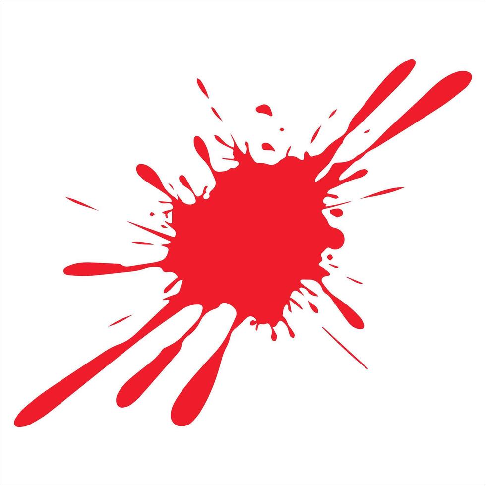 Layered Blood Drops Concept vector