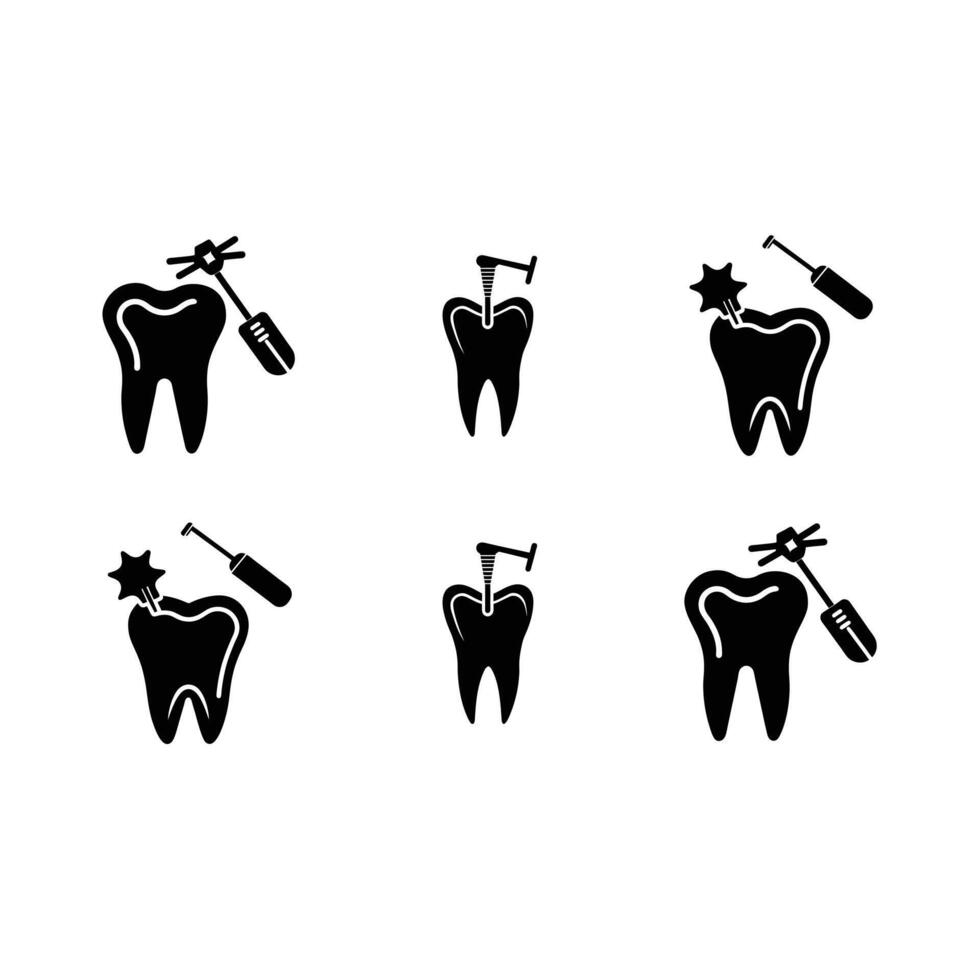 Tooth Extraction Icon - Graphic Design for Dental Health vector