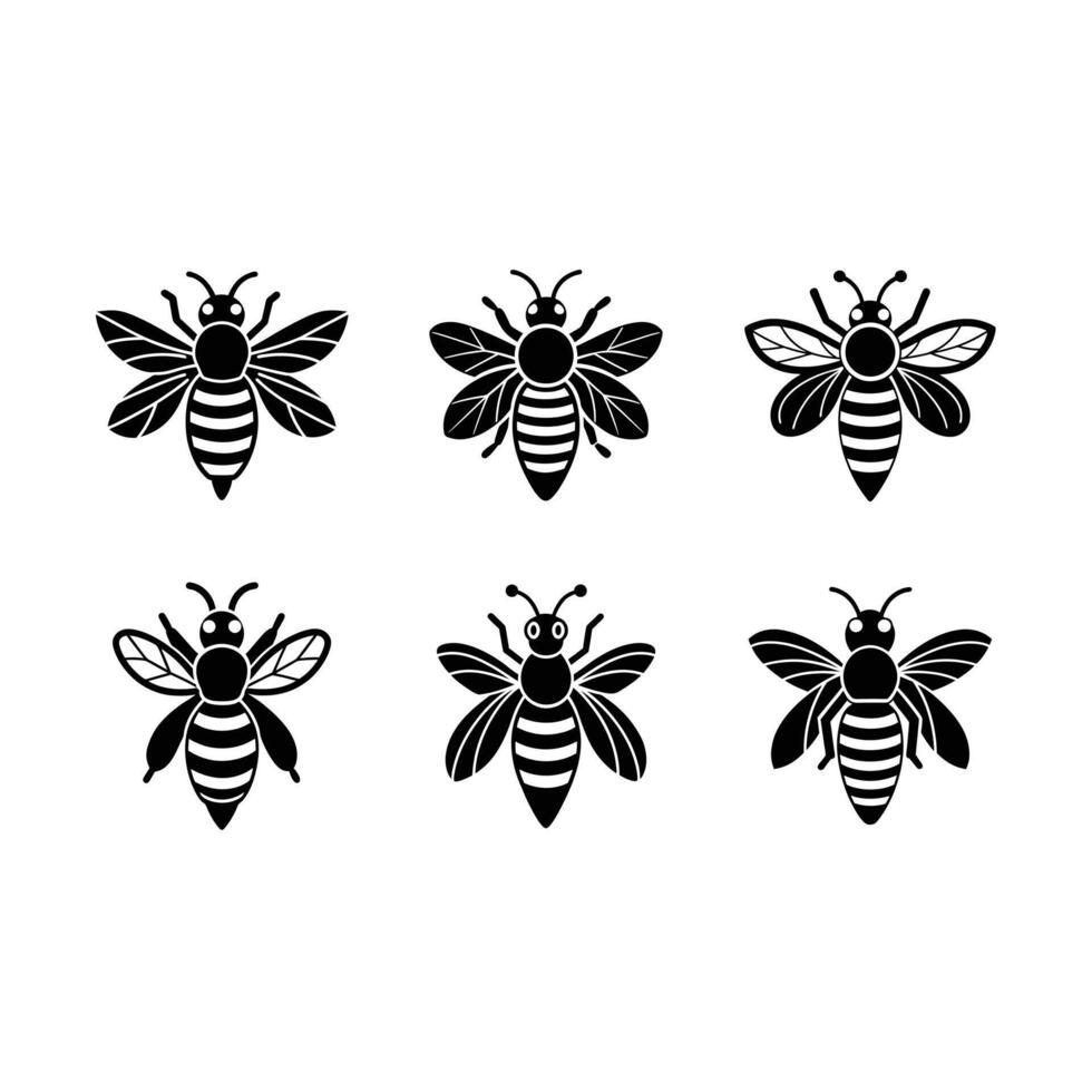Worker Bee Icon Design for Graphic Projects vector