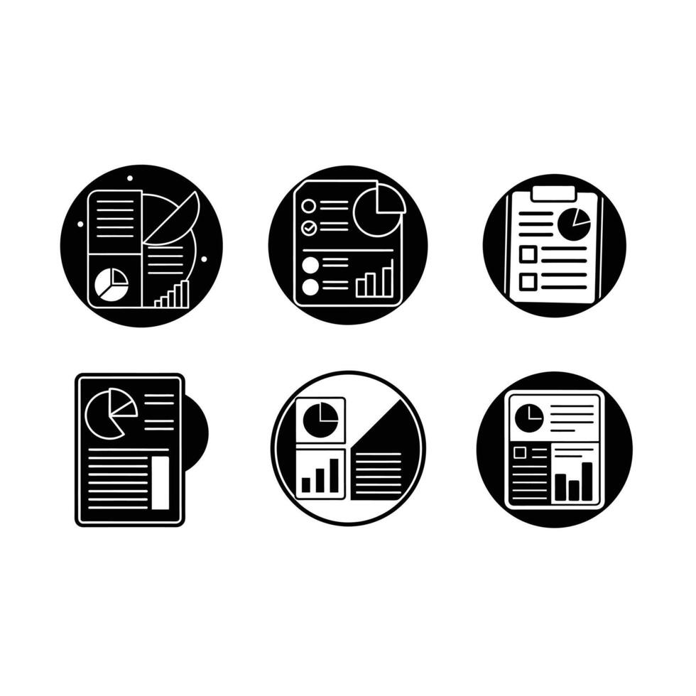 Survey Results Icon - Graphic Design for Data Visualization vector
