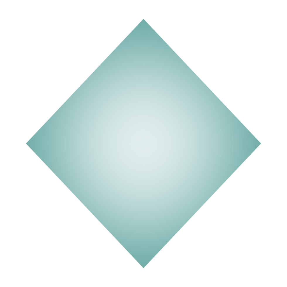 Diamond shape with gradient effect png