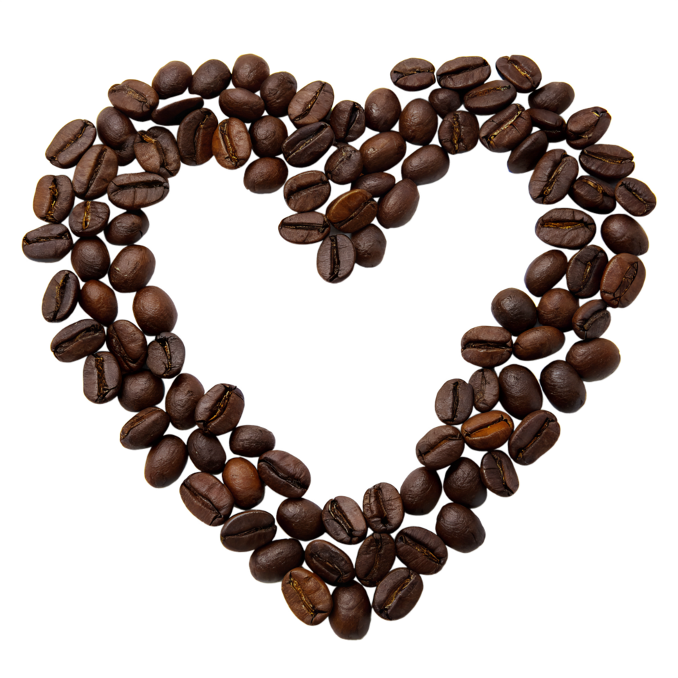 coffee beans heart png
