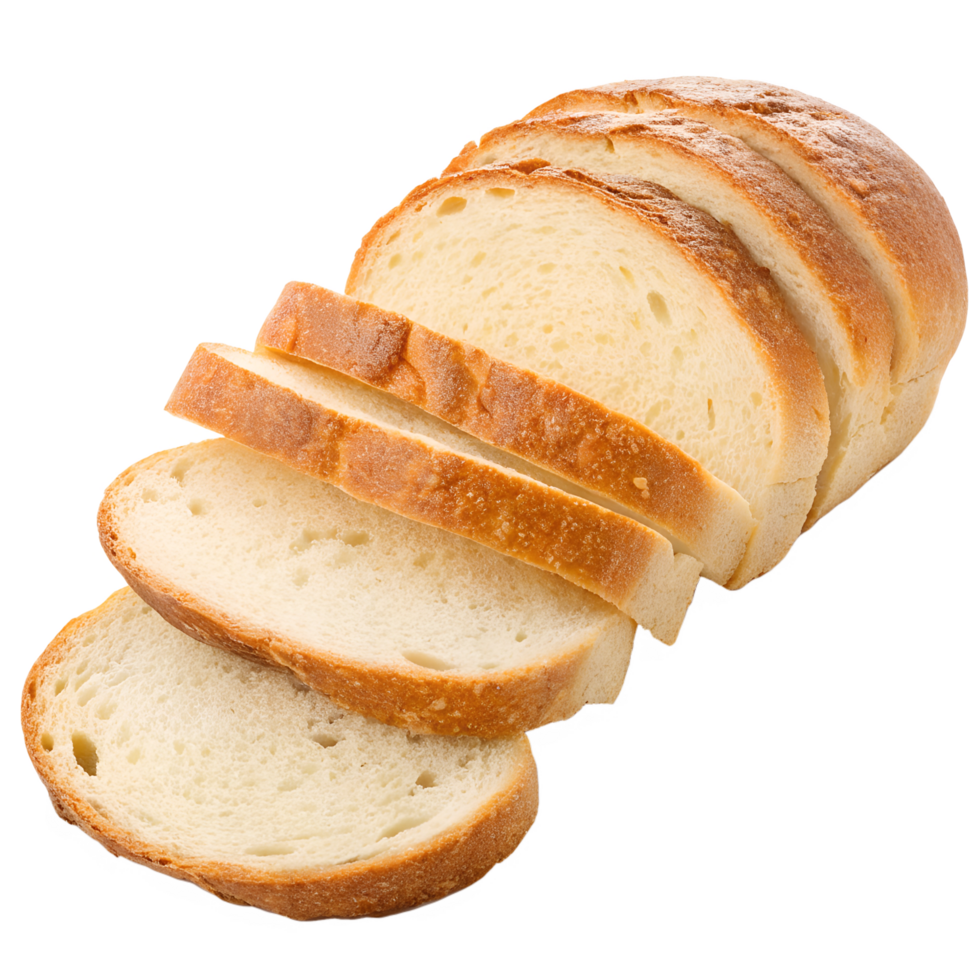 sliced loaf of bread png