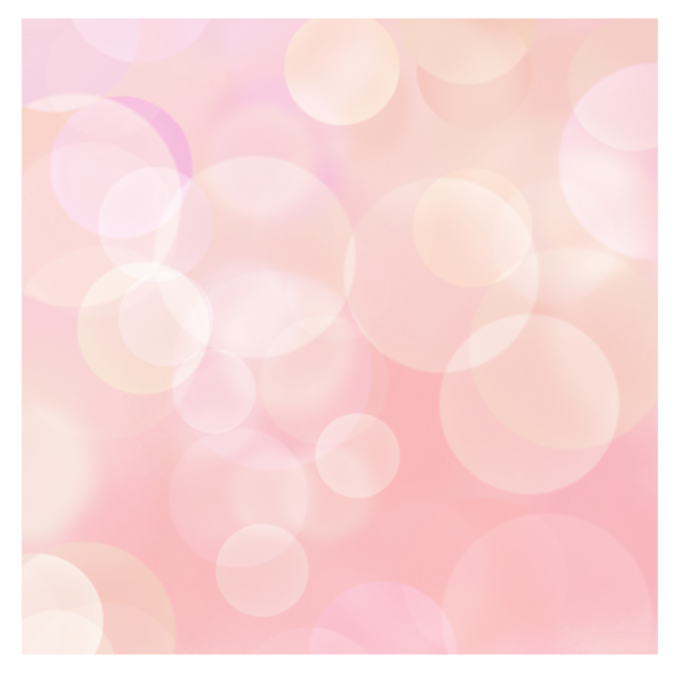 Pink and white bokeh background png