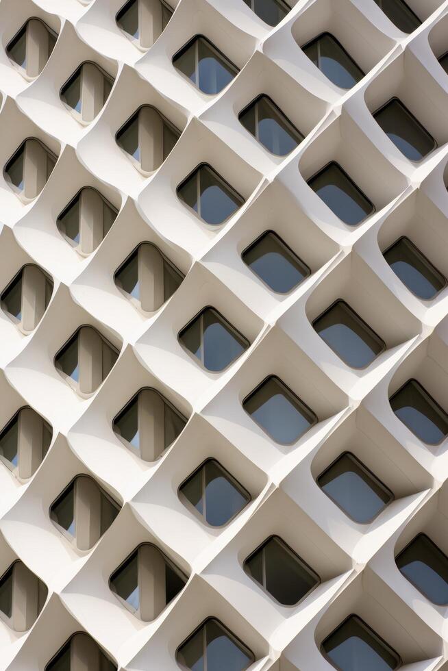 abstract architectural facade pattern photo