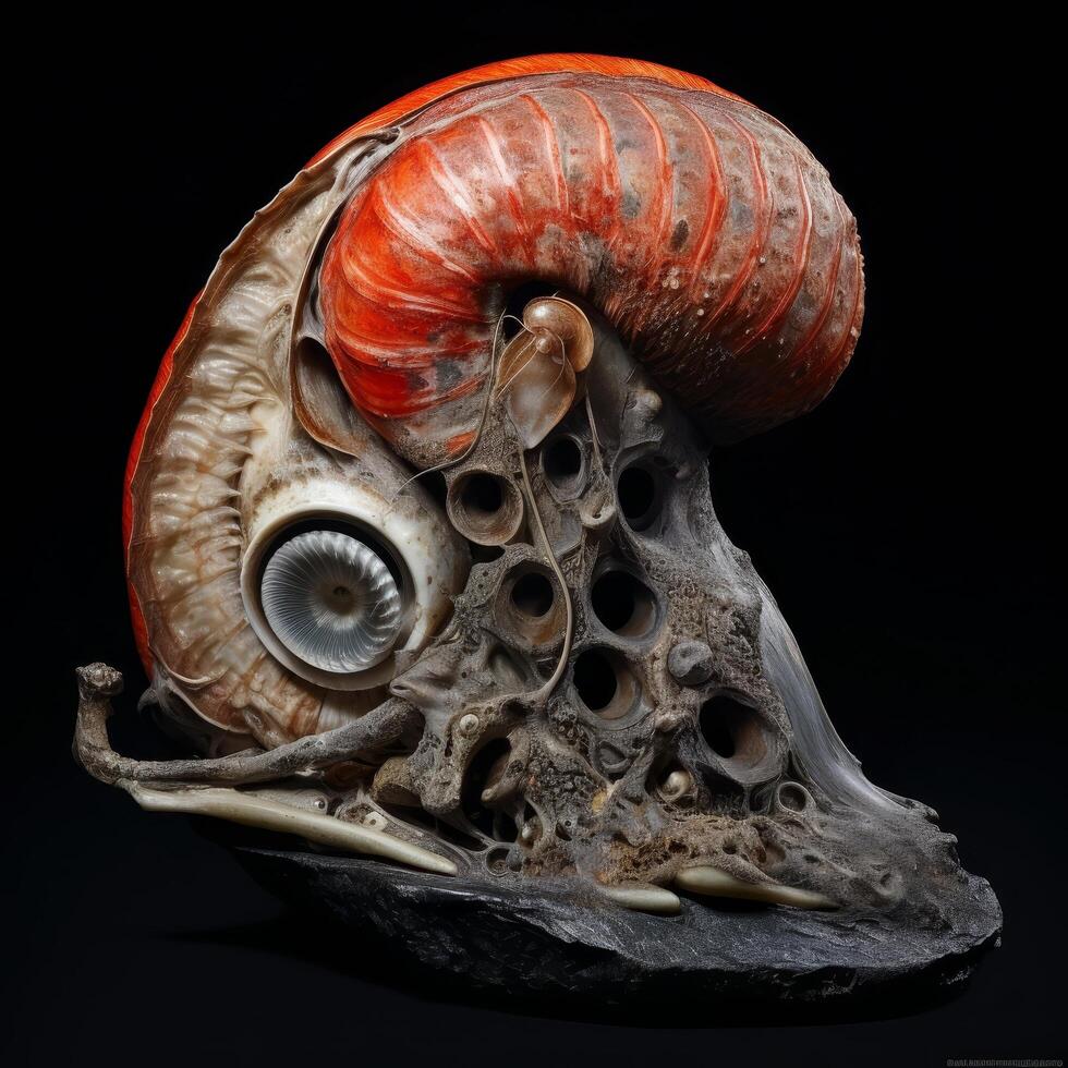 Bizarre and intricate natural structure photo
