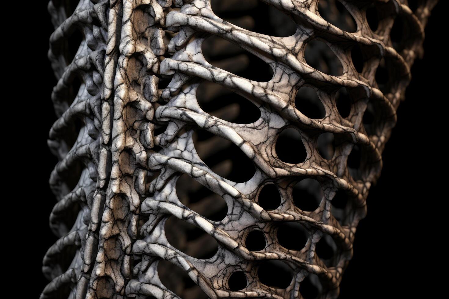 Intricate natural texture with abstract patterns photo