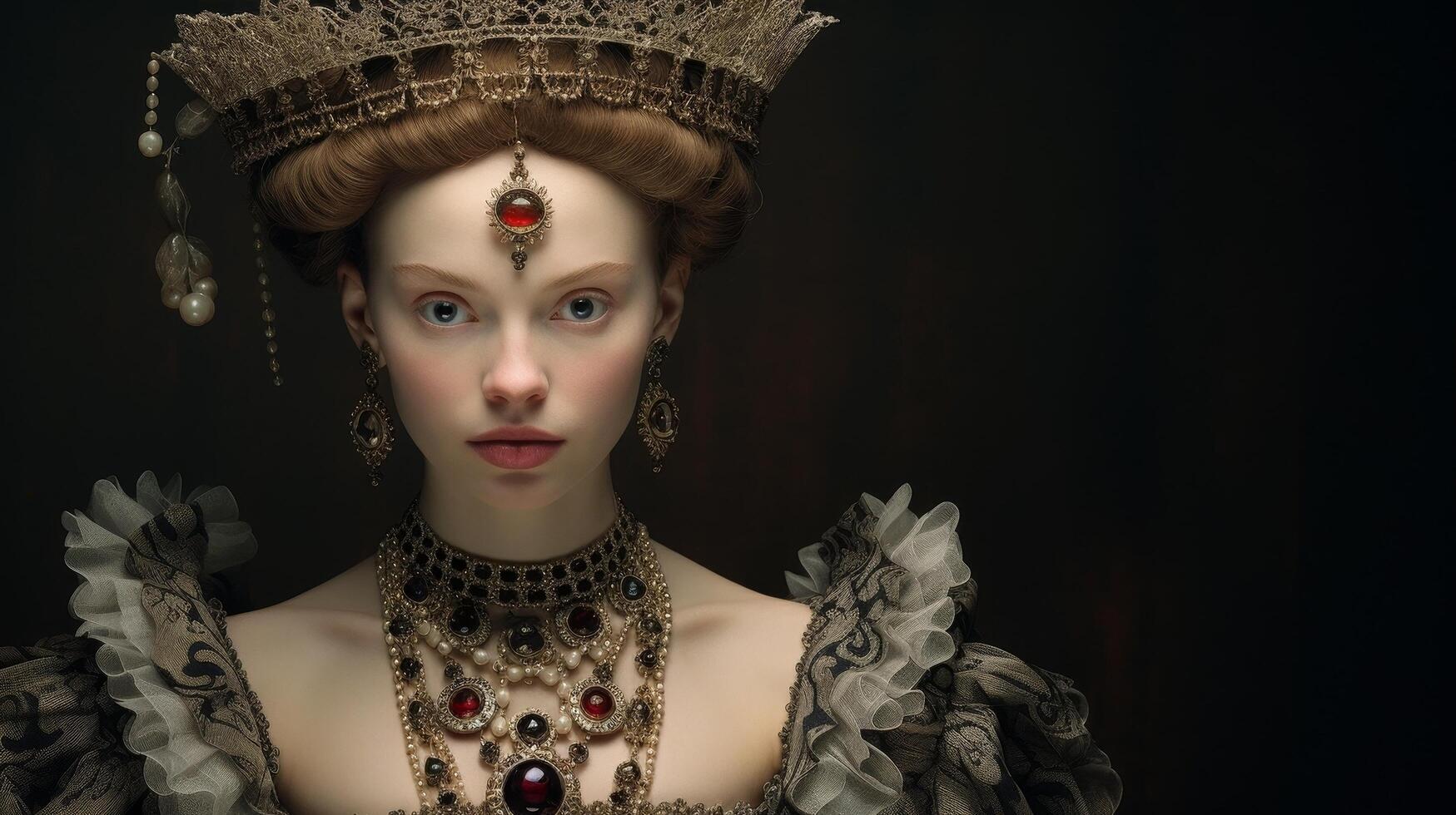 Ornate Regal Portrait photo