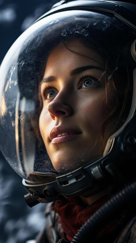 astronaut exploring the cosmos photo