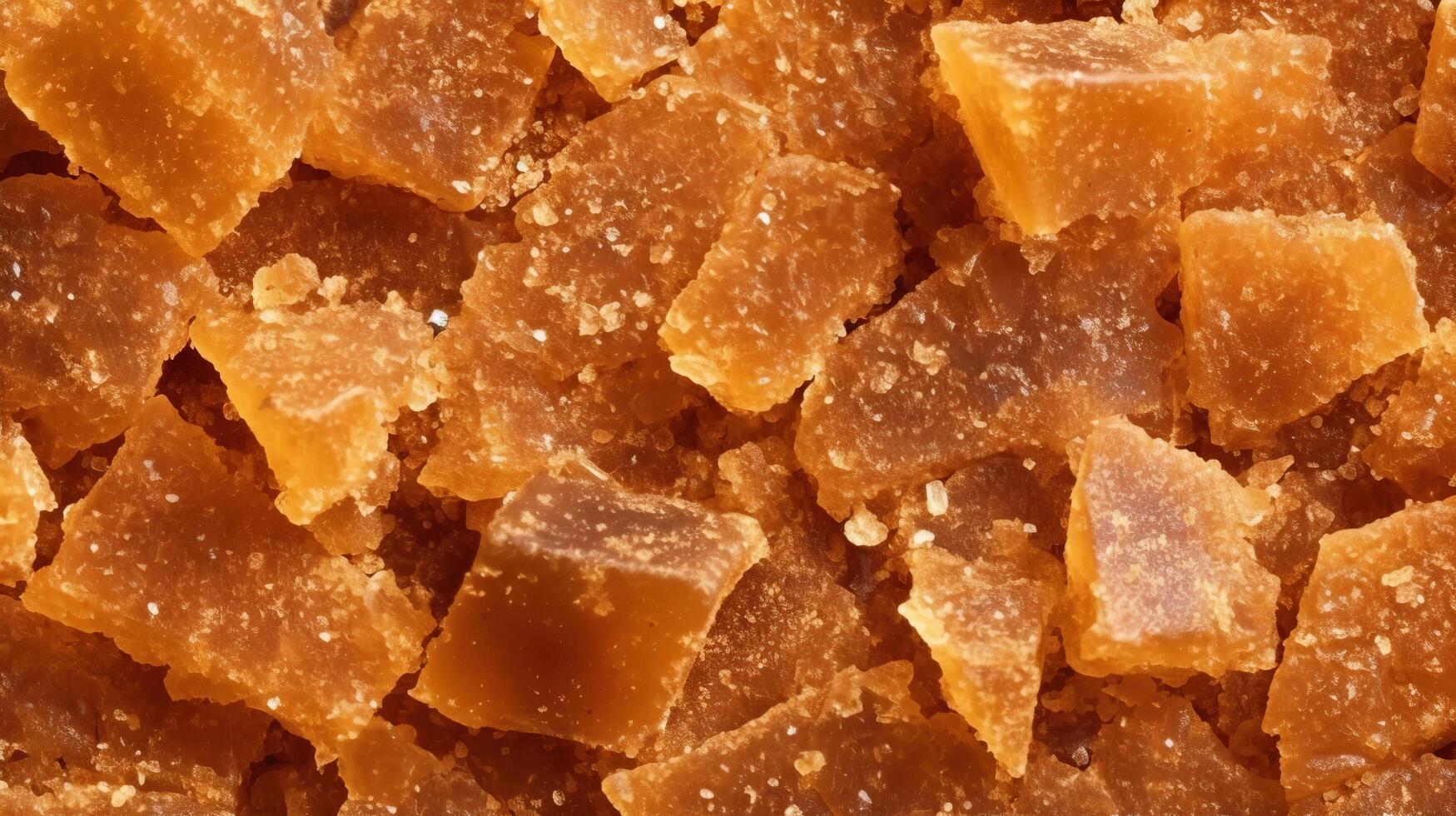 Closeup view of golden honey comb photo