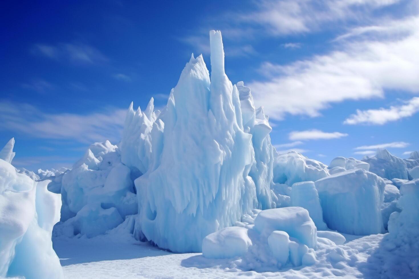 Majestic Frozen Landscape photo