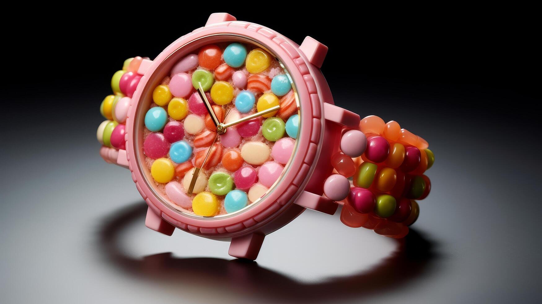 colorful candy watch photo