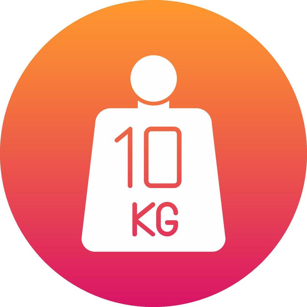 Weights Icon Design Symbol vector