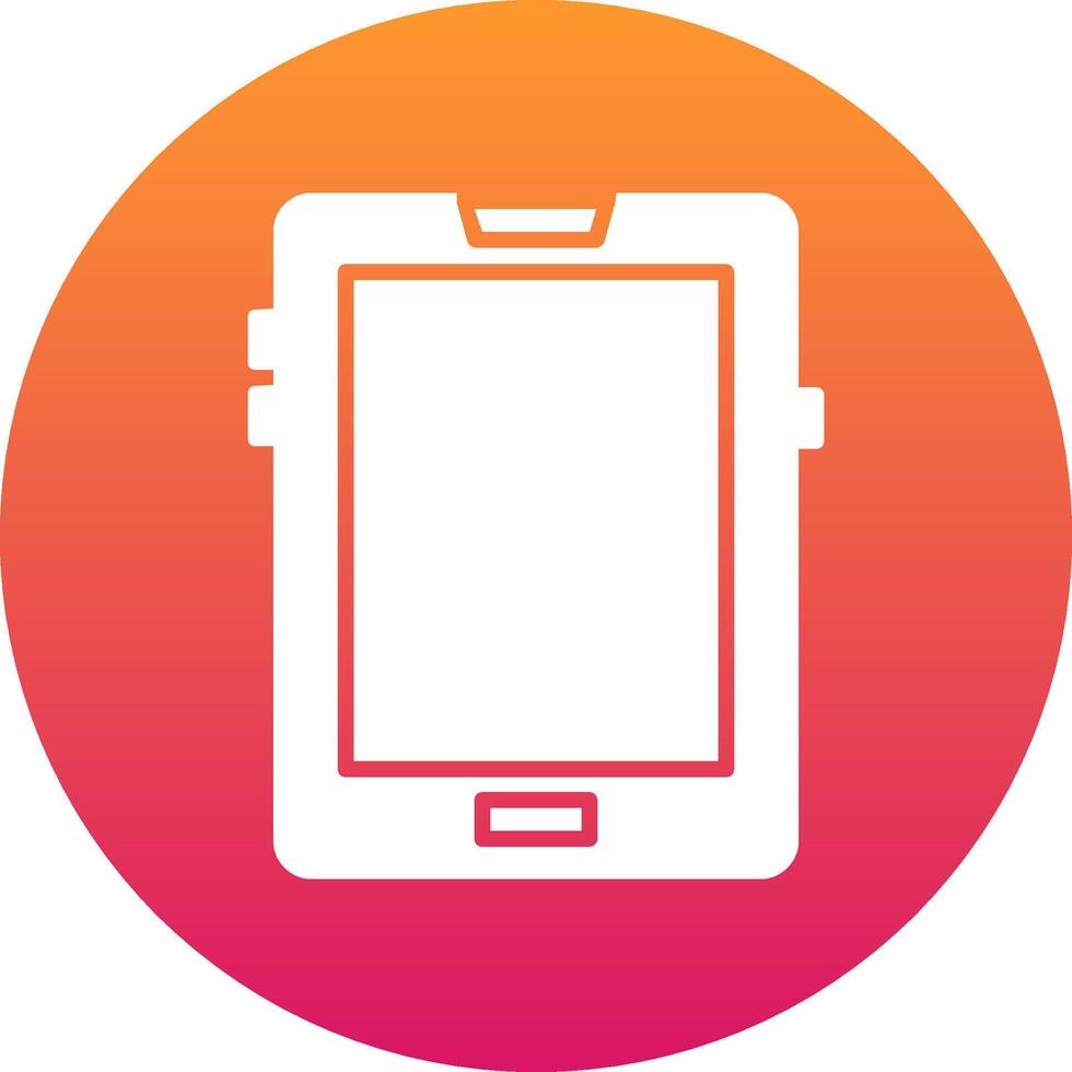Tablet Icon Design Symbol vector