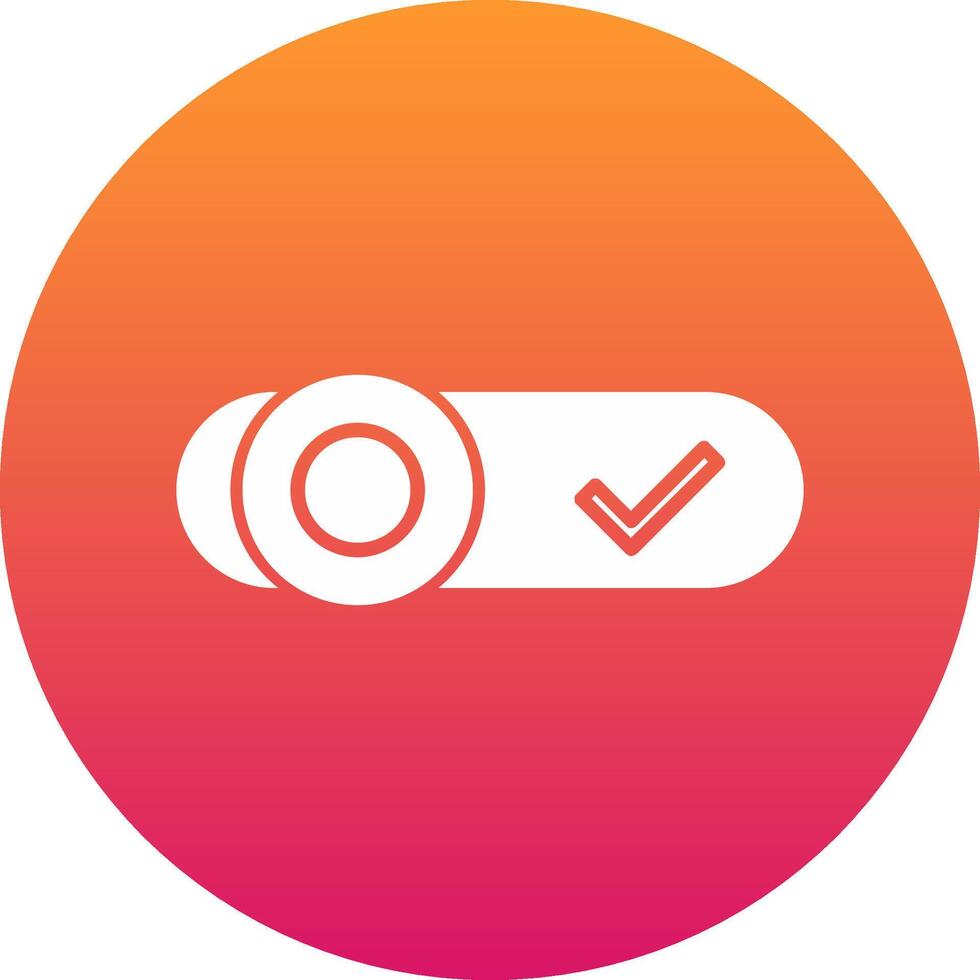 Toggle Icon Design Symbol vector