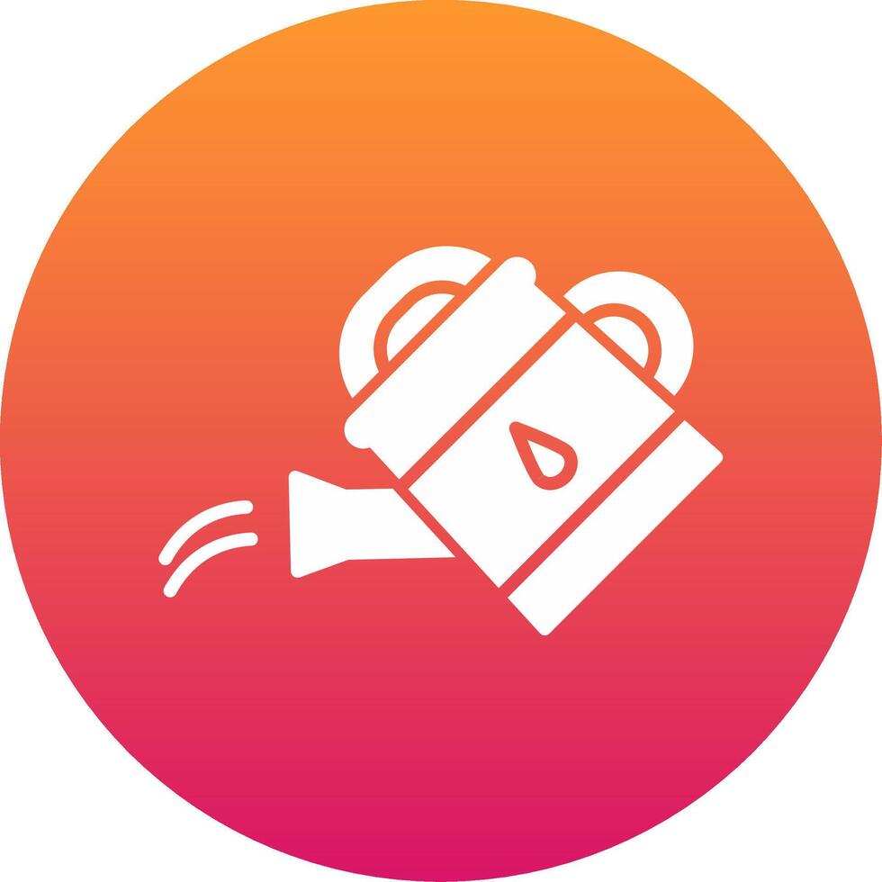 Watering Can Icon Design Symbol vector