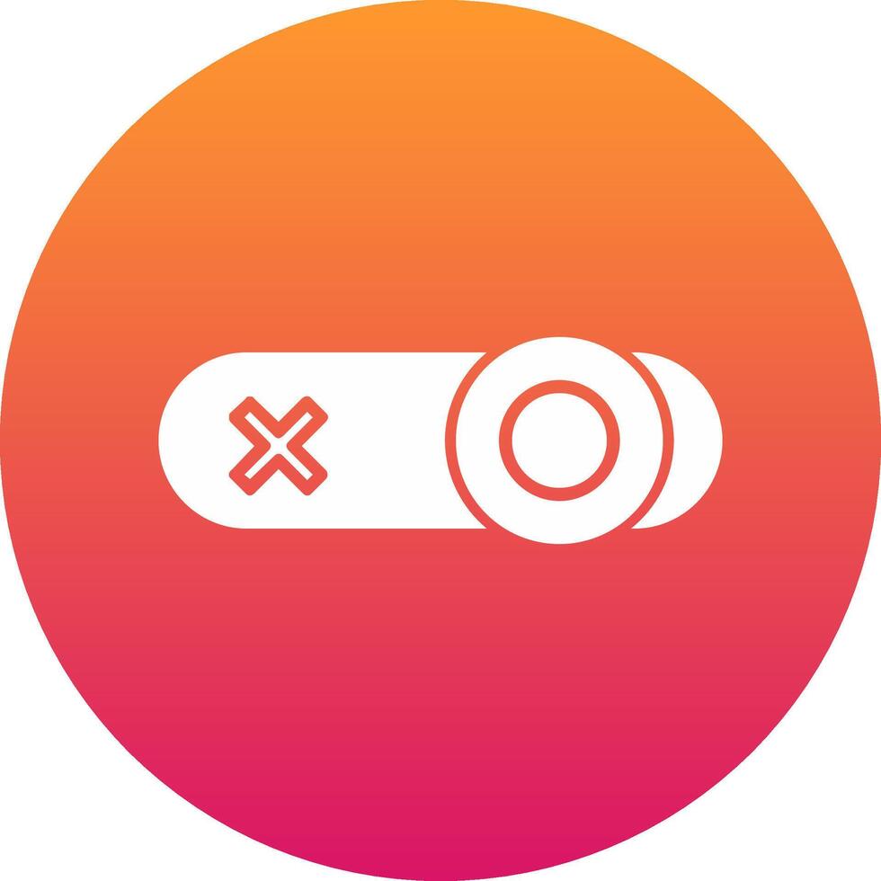 Toggle Icon Design Symbol vector