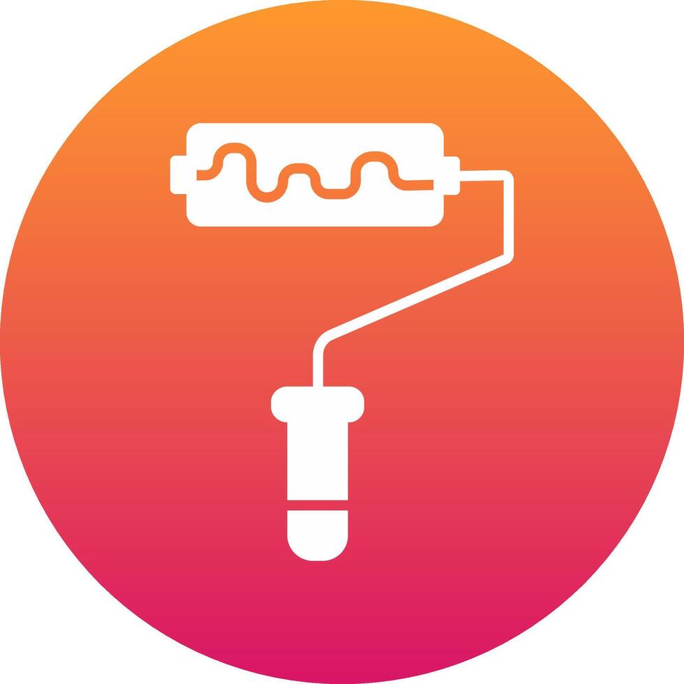 Roller Icon Design Symbol vector