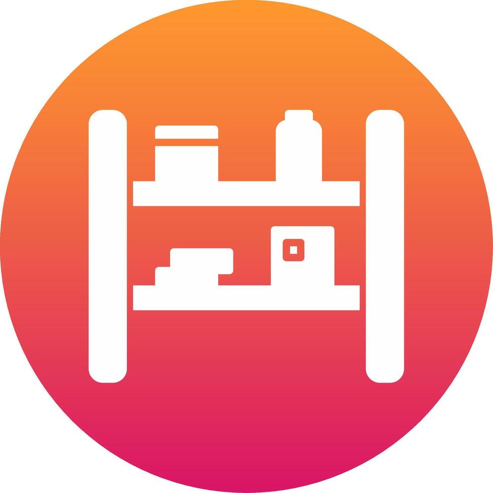 Shelves Icon Design Symbol vector