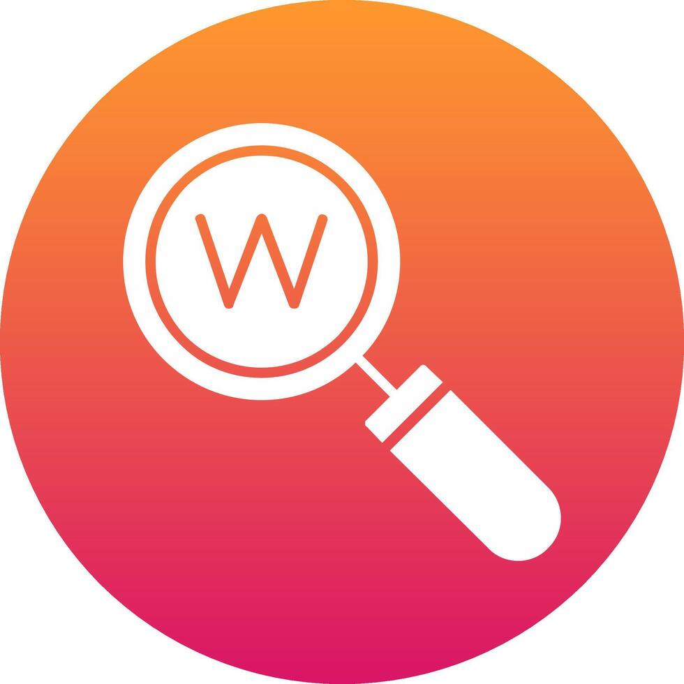 Keyword Icon Design Symbol vector
