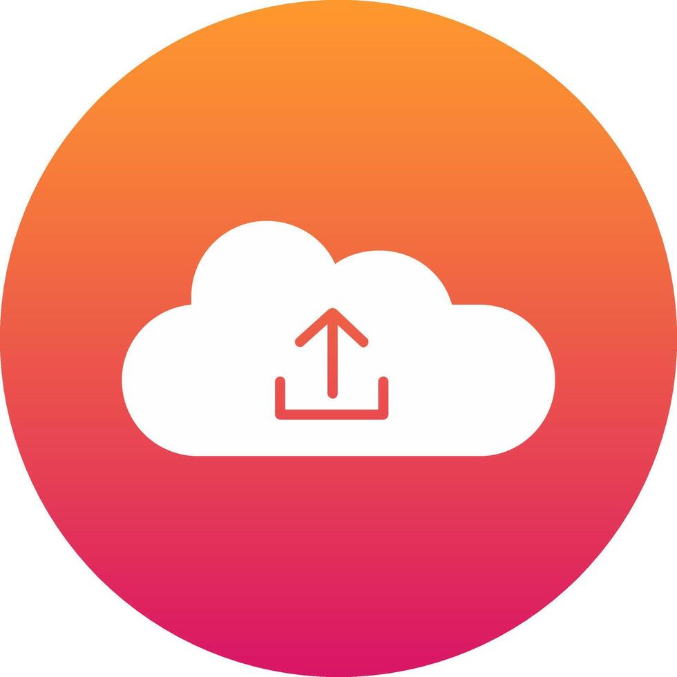 Upload Icon Design Symbol vector