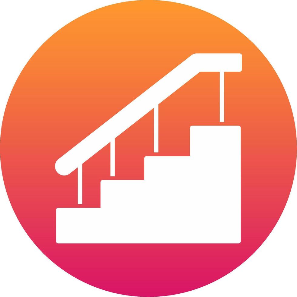 Stairs Icon Design Symbol vector