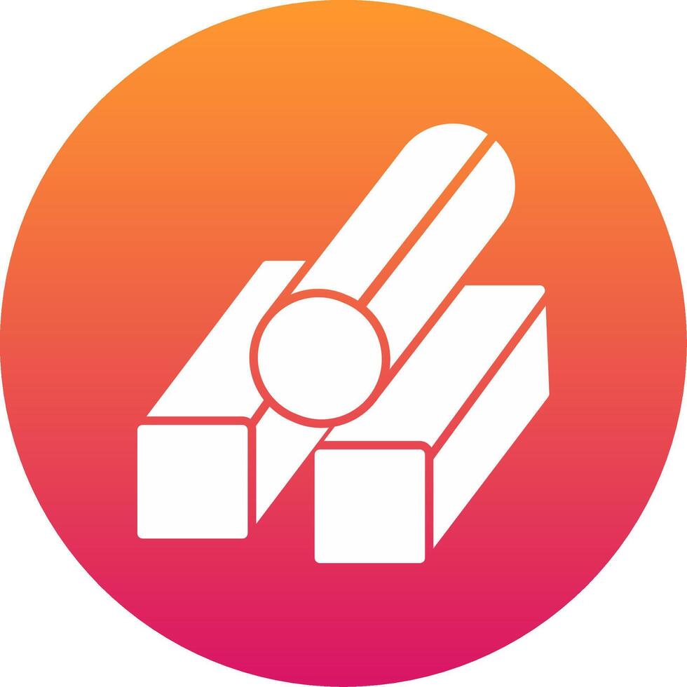 Steel Icon Design Symbol vector