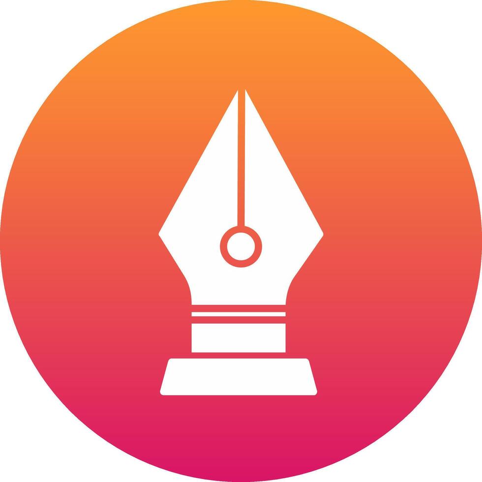 Pen Tool Icon Design Symbol vector